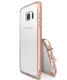 Ringke Fusion Samsung Galaxy S7 Edge hoesje doorzichtig Rose Gold afbeelding 3