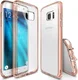 Ringke Fusion Samsung Galaxy S7 Edge hoesje doorzichtig Rose Gold afbeelding 2