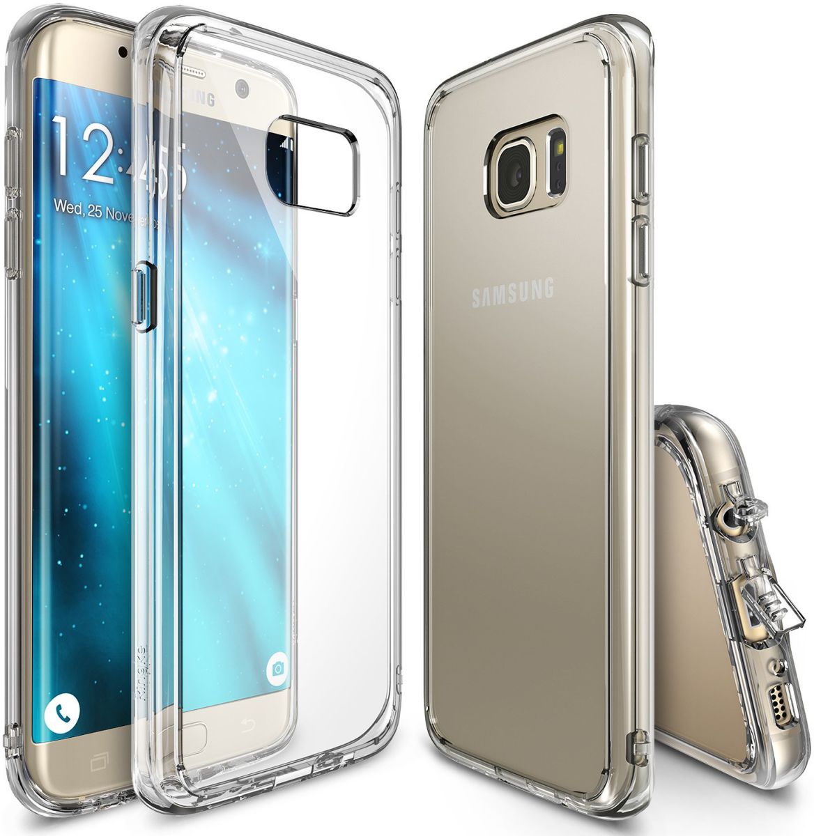 Ringke Fusion Samsung Galaxy S7 Edge hoesje doorzichtig Crystal View afbeelding 2