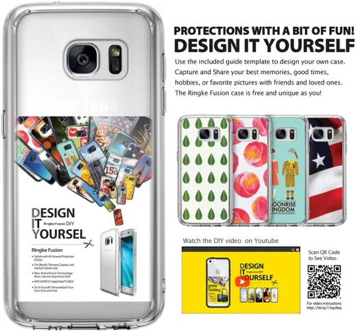 Ringke Fusion Samsung Galaxy S7 hoesje doorzichtig Crystal View afbeelding 9