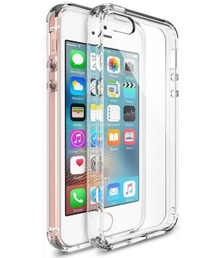 Ringke Fusion Apple iPhone SE Hoesje Doorzichtig Crystal View afbeelding 3
