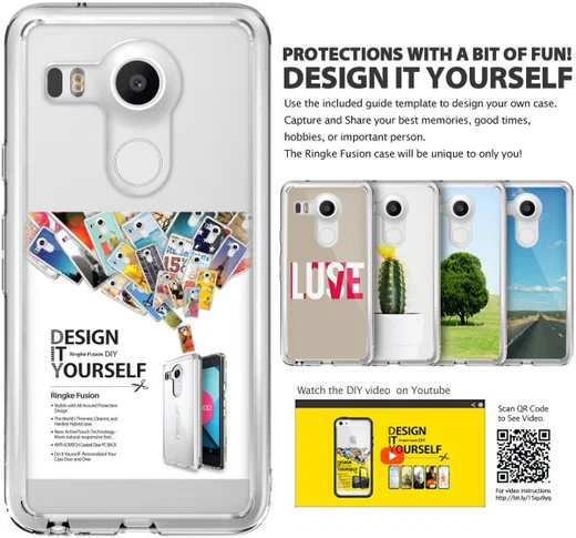 Ringke Fusion LG Nexus 5X Hoesje Doorzichtig Crystal View afbeelding 7