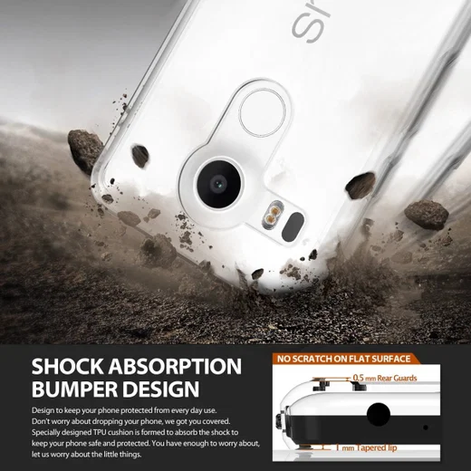 Ringke Fusion LG Nexus 5X Hoesje Doorzichtig Crystal View afbeelding 8
