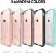 Ringke Fusion iPhone 6S Hoesje Doorzichtig Zwart afbeelding 4