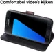 Samsung Galaxy S7 Bookcase Hoesje Met Pasjes Zwart afbeelding 4