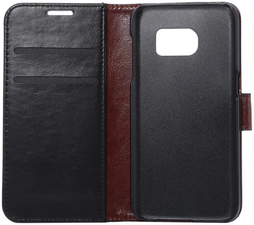 Samsung Galaxy S7 Bookcase Hoesje Met Pasjes Zwart afbeelding 6