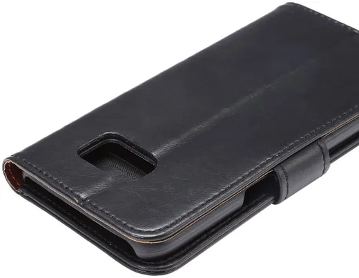 Samsung Galaxy S7 Bookcase Hoesje Met Pasjes Zwart afbeelding 9