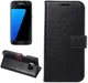 Samsung Galaxy S7 Bookcase Hoesje Met Pasjes Zwart afbeelding 10