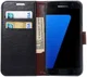 Samsung Galaxy S7 Bookcase Hoesje Met Pasjes Zwart afbeelding 1