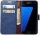 Samsung Galaxy S7 Bookcase Hoesje Met Pasjes Blauw afbeelding 2