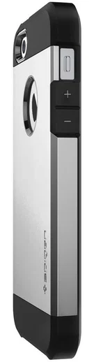 Spigen Tough Armor Hoesje iPhone SE Satin Silver afbeelding 4
