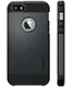 Spigen Tough Armor Hoesje iPhone SE Metal Slate afbeelding 2