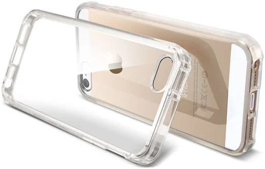 Spigen Ultra Hybrid Hoesje iPhone SE Transparant afbeelding 6