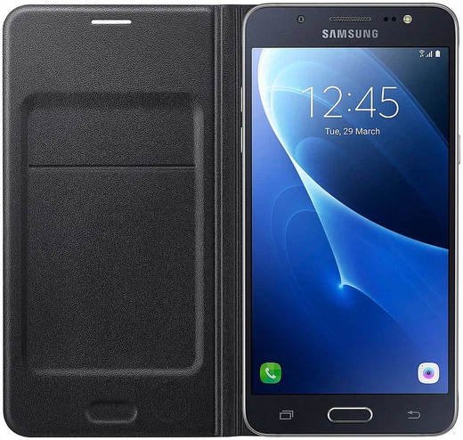 Samsung Galaxy J5 (2016) Wallet Case Zwart afbeelding 1