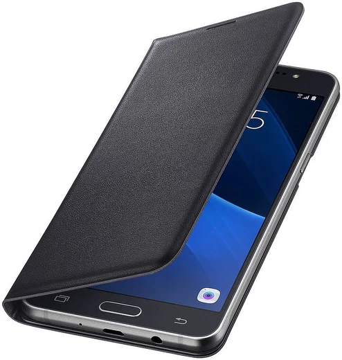 Samsung Galaxy J5 (2016) Wallet Case Zwart afbeelding 3