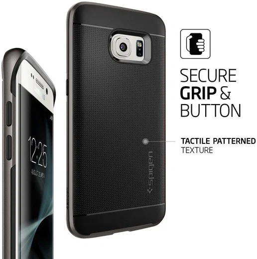 Spigen Neo Hybrid Hoesje Galaxy S7 Edge Gunmetal afbeelding 7