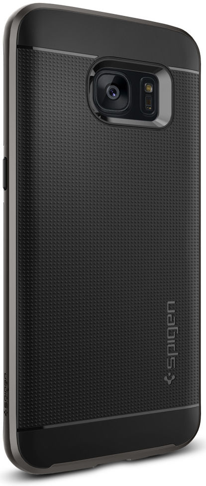 Spigen Neo Hybrid Hoesje Galaxy S7 Edge Gunmetal afbeelding 11