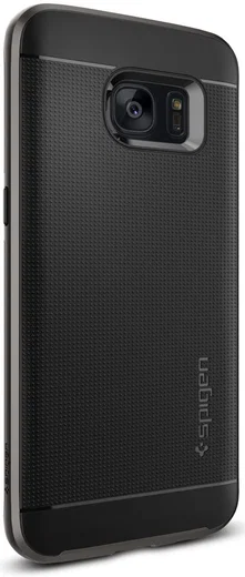 Spigen Neo Hybrid Hoesje Galaxy S7 Edge Gunmetal afbeelding 11