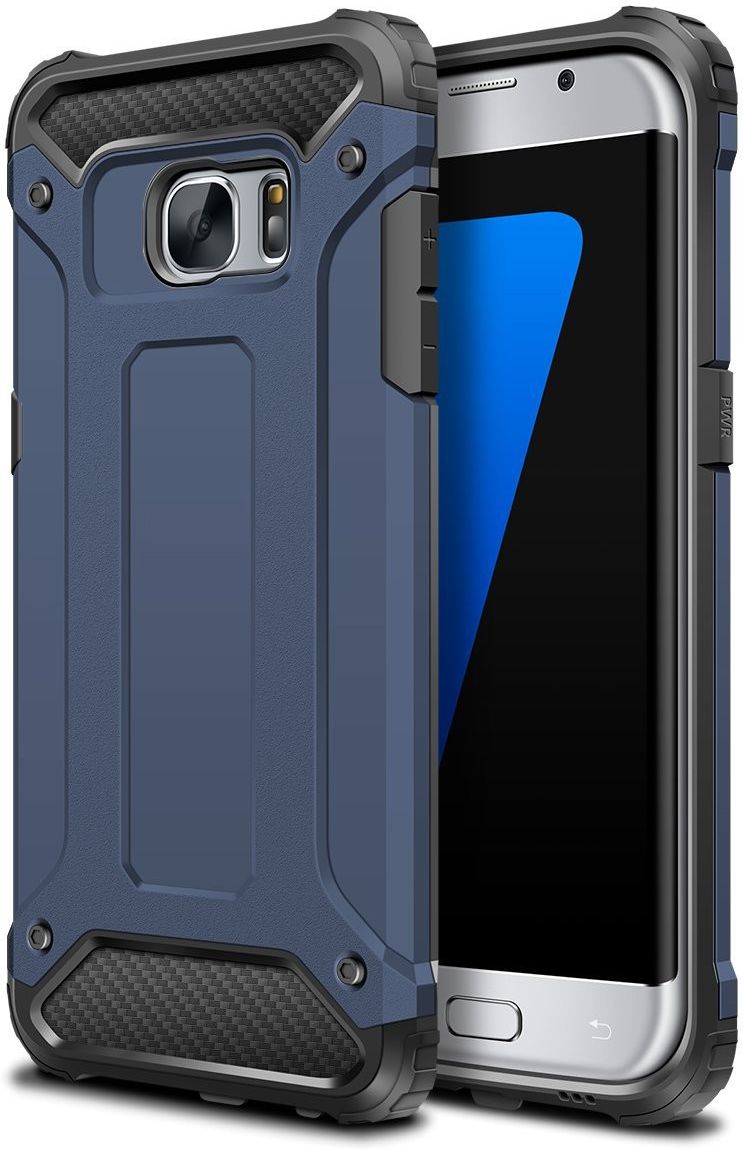 Samsung Galaxy S7 Hoesje Cool Armor Blauw afbeelding 1