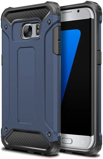 Samsung Galaxy S7 Hoesje Cool Armor Blauw afbeelding 1