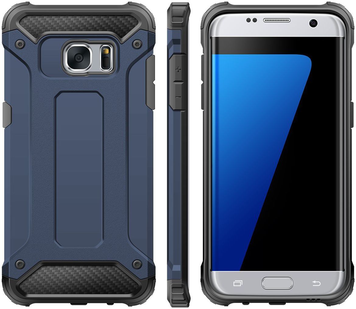 Samsung Galaxy S7 Hoesje Cool Armor Blauw afbeelding 6