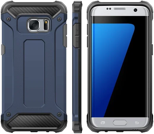 Samsung Galaxy S7 Hoesje Cool Armor Blauw afbeelding 6