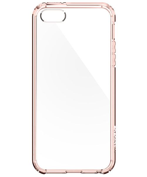 Spigen Ultra Hybrid Hoesje iPhone SE Rose Crystal afbeelding 4
