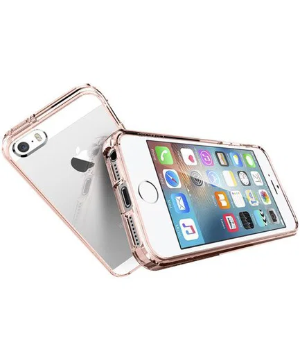 Spigen Ultra Hybrid Hoesje iPhone SE Rose Crystal afbeelding 8