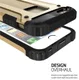 Apple iPhone 5/5S/SE Hoesje Shock Proof Hybride Back Cover Goud afbeelding 8