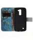 LG K10 Portemonnee Flip Hoesje Print Tree afbeelding 2