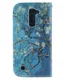 LG K10 Portemonnee Flip Hoesje Print Tree afbeelding 5