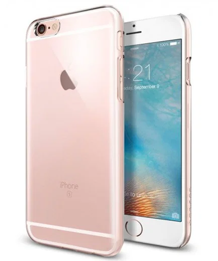 Spigen Thin Fit Hoesje Apple iPhone 6S Transparant afbeelding 1