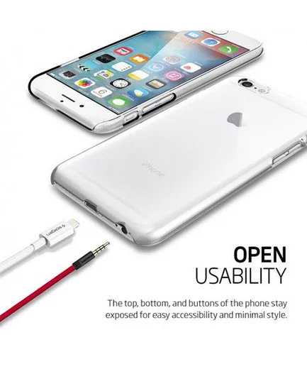 Spigen Thin Fit Hoesje Apple iPhone 6S Transparant afbeelding 5