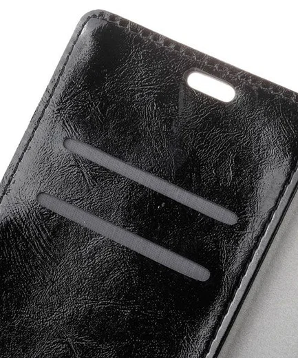 HTC 10 hoesje met kaarthouder zwart afbeelding 6