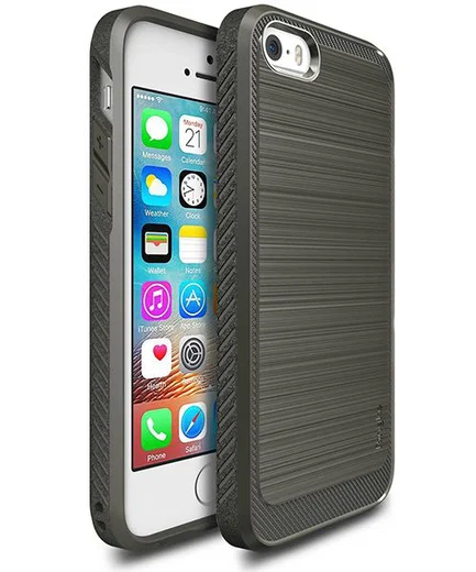 Ringke Onyx Hoesje Apple iPhone SE Grijs afbeelding 1