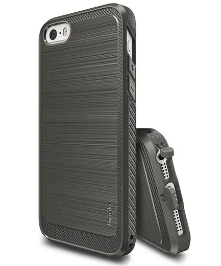 Ringke Onyx Hoesje Apple iPhone SE Grijs afbeelding 2