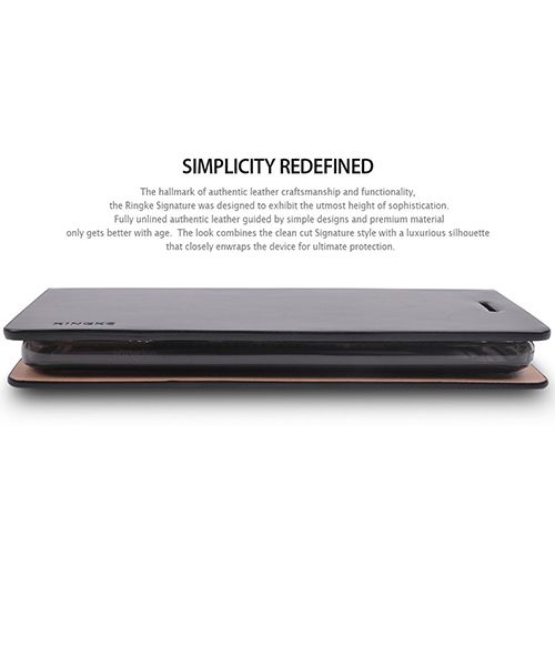 Ringke Signature Flip Hoesje LG G5 (SE) Zwart afbeelding 3
