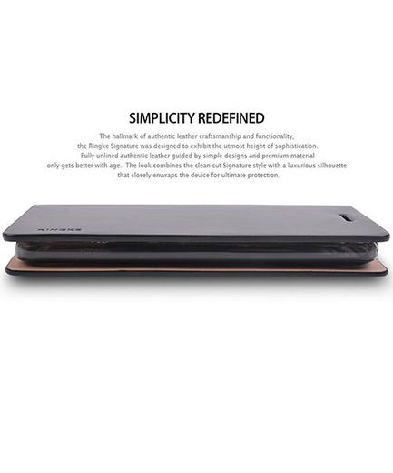 Ringke Signature Flip Hoesje LG G5 (SE) Zwart afbeelding 3