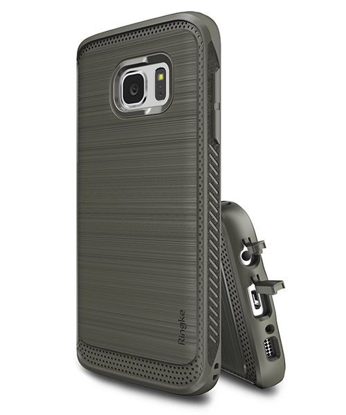 Ringke Onyx hoesje Samsung Galaxy S7 Mist Grey afbeelding 2
