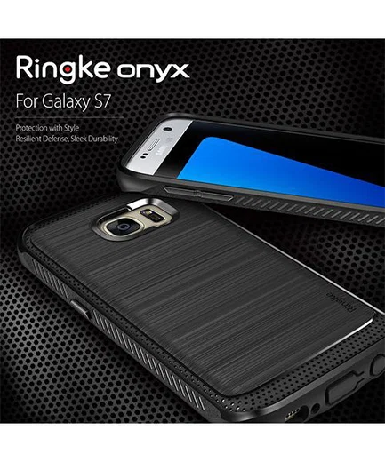 Ringke Onyx hoesje Samsung Galaxy S7 Mist Grey afbeelding 3