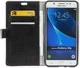 Samsung Galaxy J5 (2016) Krokodil Flipcase Zwart afbeelding 1