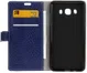 Samsung Galaxy J5 (2016) Krokodil Flipcase Donker Blauw afbeelding 6