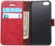 Apple iPhone SE / 5S / 5 Hoesje Portemonnee Rood afbeelding 6