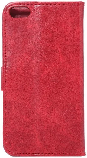 Apple iPhone SE / 5S / 5 Hoesje Portemonnee Rood afbeelding 8