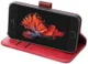 Apple iPhone SE / 5S / 5 Hoesje Portemonnee Rood afbeelding 10