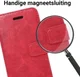 Apple iPhone SE / 5S / 5 Hoesje Portemonnee Rood afbeelding 3