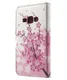 Samsung Galaxy J1 (2016) Flip Hoesje Plum Blossom afbeelding 2