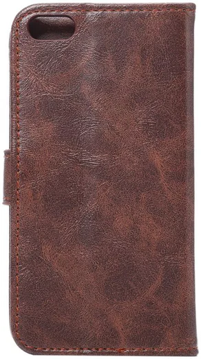 Apple iPhone SE / 5S / 5 Hoesje Portemonnee Brown afbeelding 8