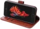 Apple iPhone SE / 5S / 5 Hoesje Portemonnee Bruin afbeelding 11