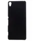 Sony Xperia XA Rubber Hard Hoesje Zwart afbeelding 5